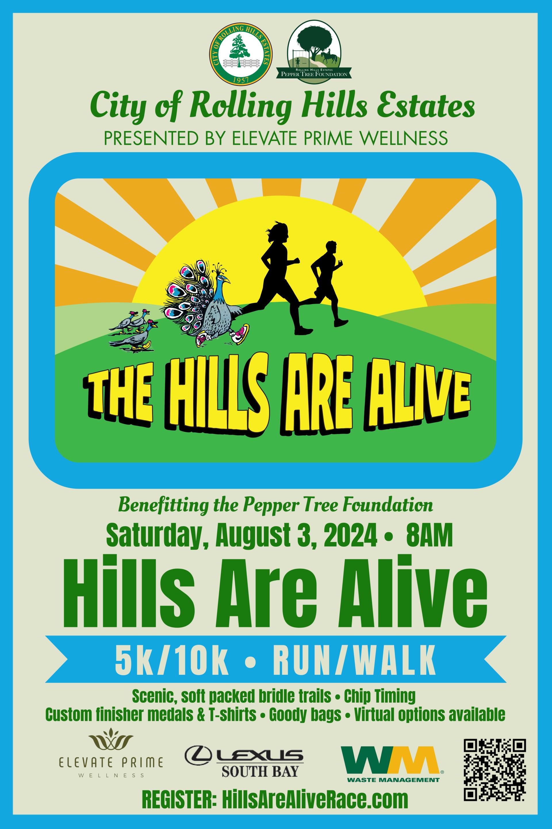 Hills race flyer